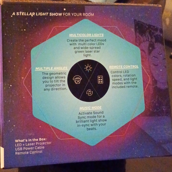 NIB Night sky Projector - Picture 4 of 13